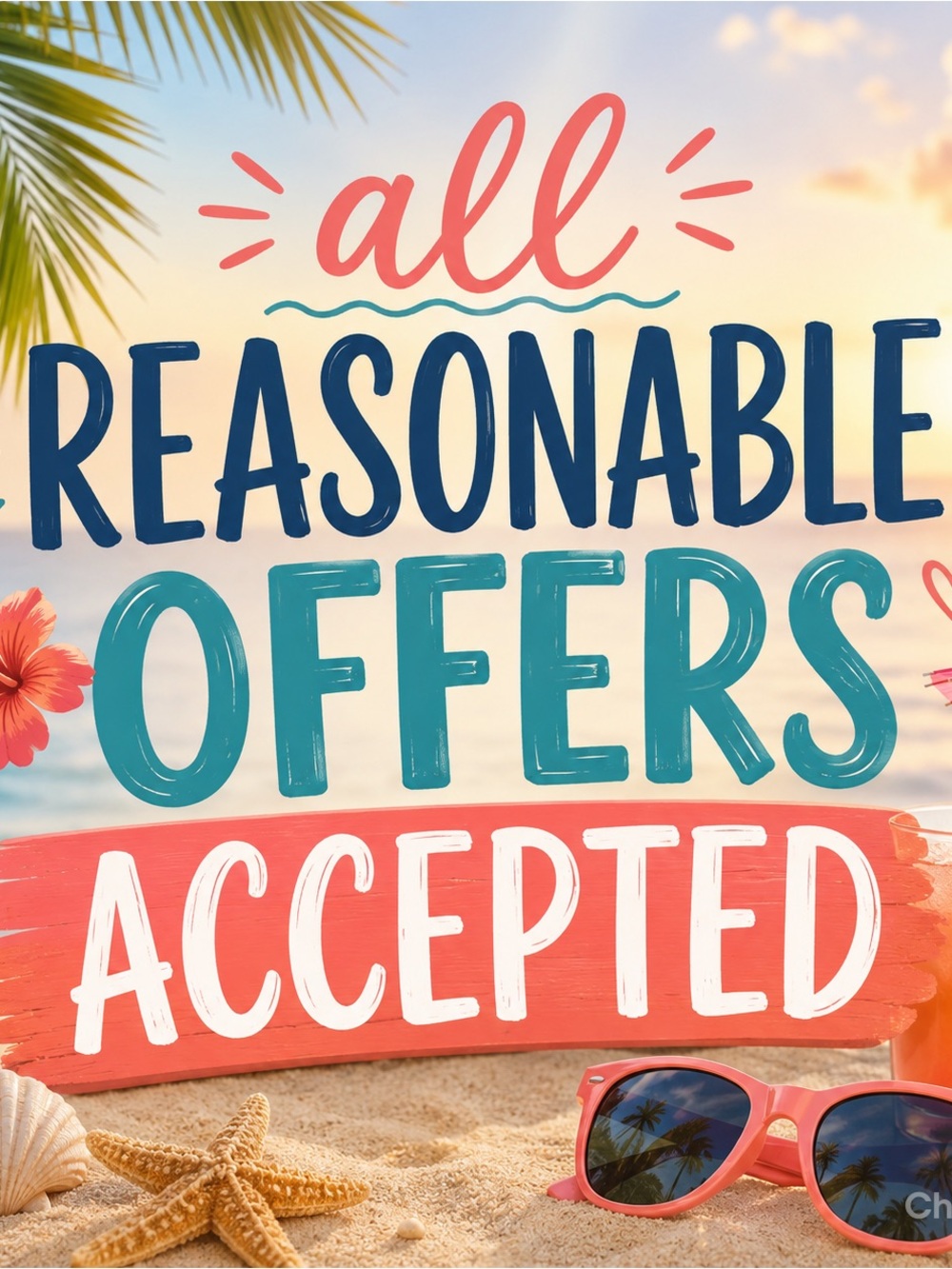 All Reasonable Offers Accepted